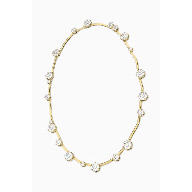 Swarovski - Constella Crystal Necklace in Gold-plated Metal