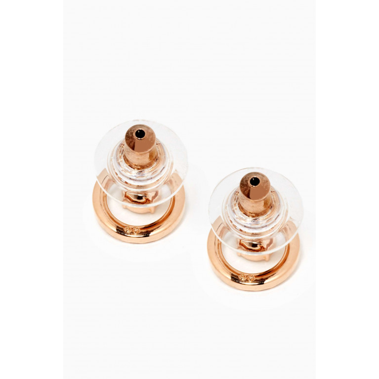 Swarovski - Creativity Crystal Stud Earrings in Rose Gold-plated Metal Gold