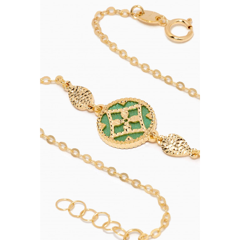 Damas - Amelia Versailles Mother-of-pearl Bracelet in 18kt Gold