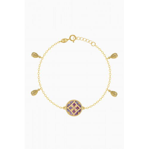 Damas - Amelia Versailles Mother of Pearl Bracelet in 18kt Gold