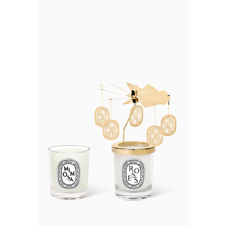 Diptyque - Mimosa & Roses Carousel Candle Set