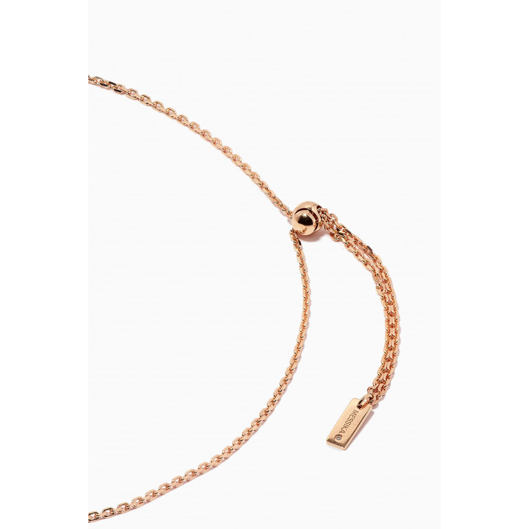 Messika - Lucky Move Diamond & Turquoise Necklace in 18kt Rose Gold