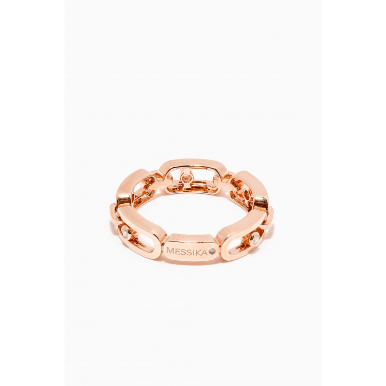 Messika - Move Uno Multi Diamond Ring in 18kt Rose Gold