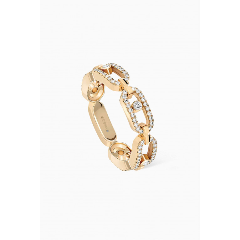 Messika - Move Uno Multi Pavé Diamond Ring in 18kt Gold Yellow