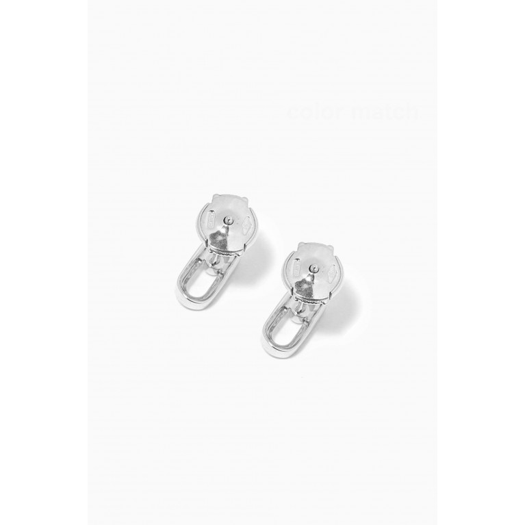 Messika - Move Uno Diamond Stud Earrings in 18kt White Gold White