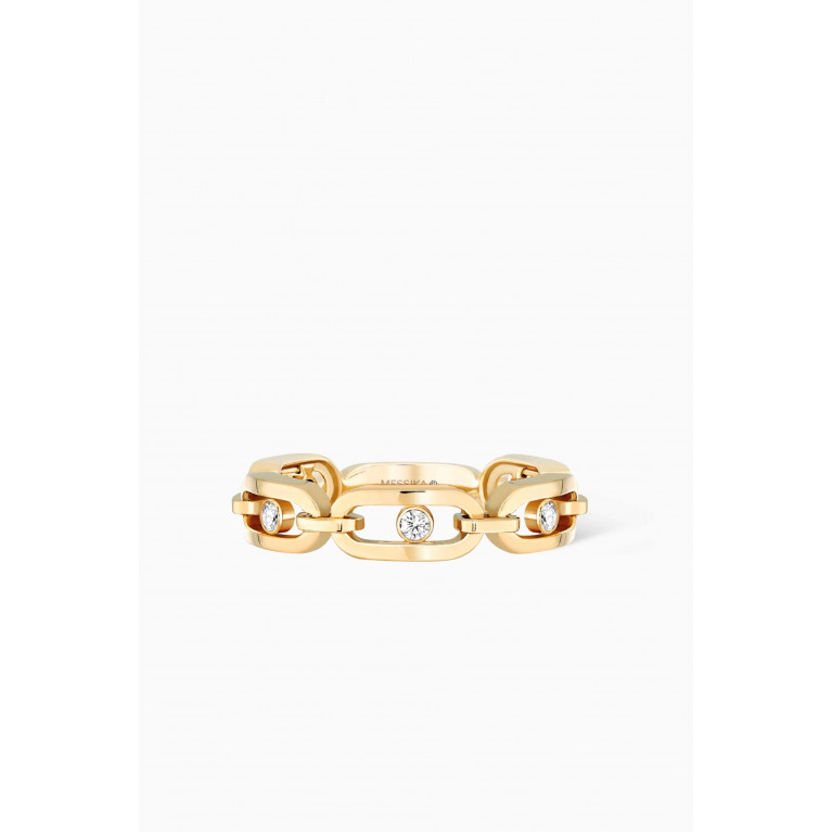 Messika - Move Uno Multi Diamond Ring in 18kt Gold Yellow