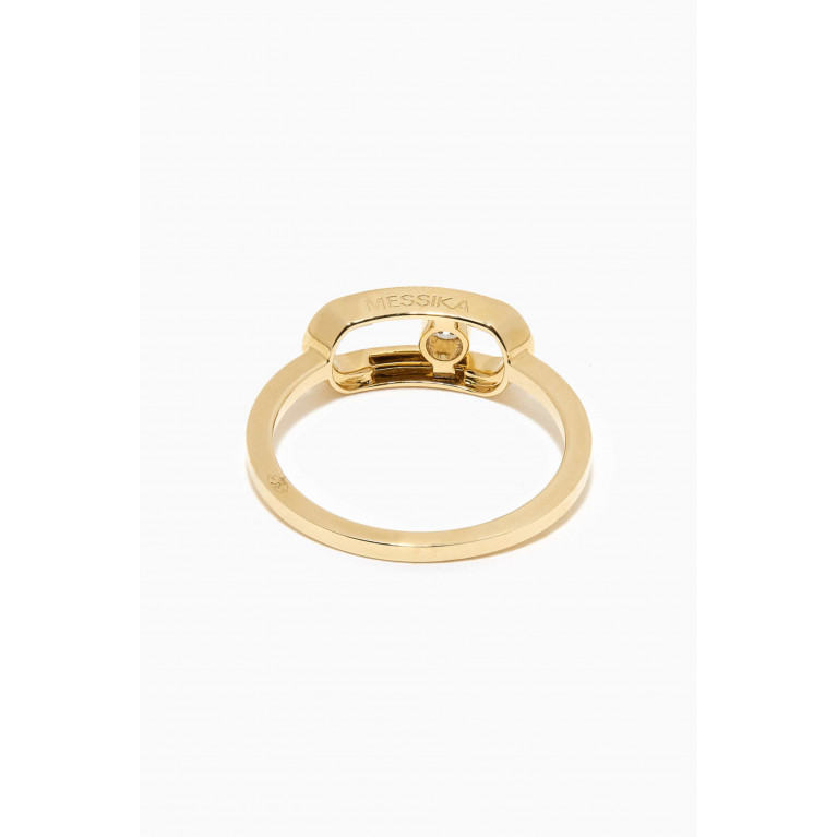 Messika - Move Uno Diamond Ring in 18kt Gold Yellow