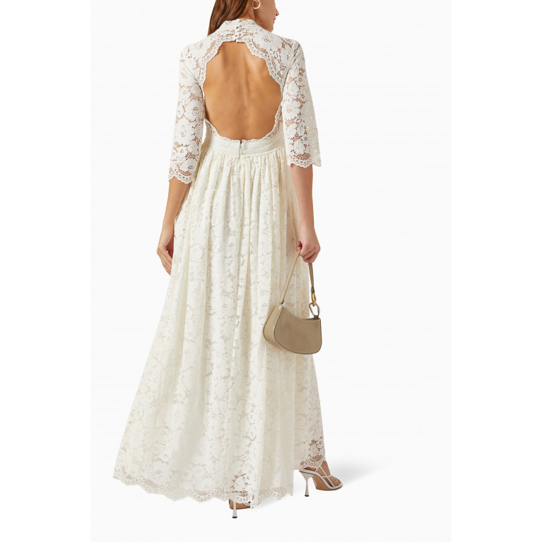 Y.A.S - Yaskatja Maxi Wedding Dress in Lace