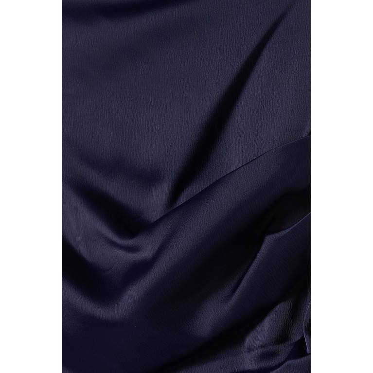 Y.A.S - Yasthea Midi Dress in Satin Blue