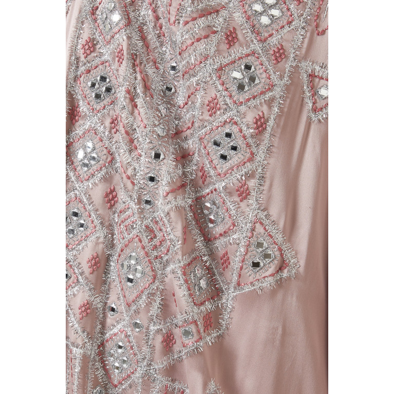 Bthaina - Embellished Kaftan in Silk