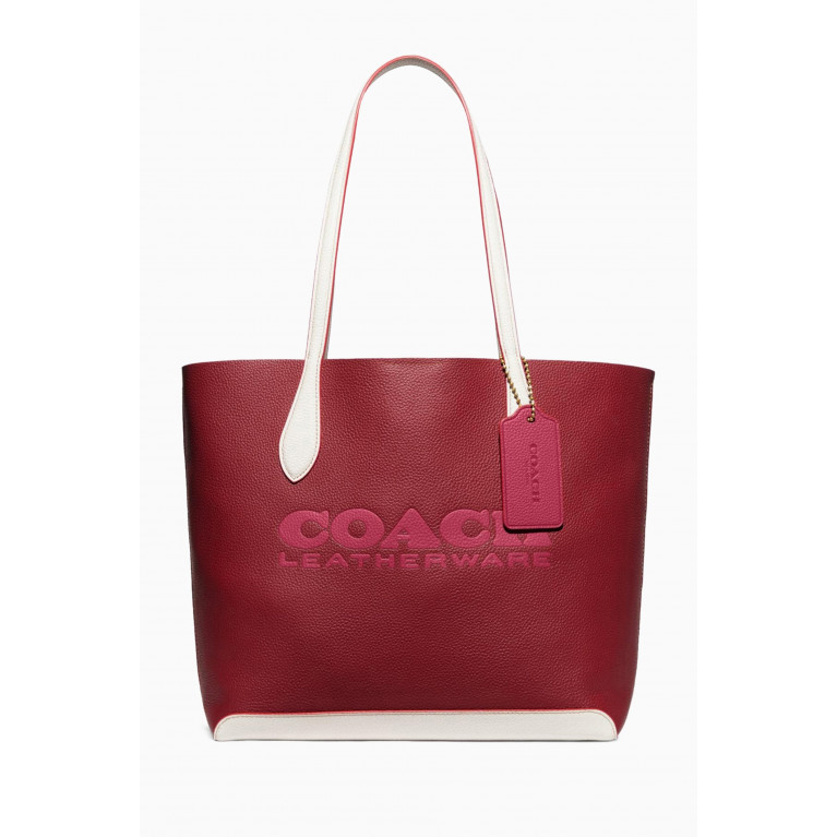 Coach - Kia Tote Bag in Pebbled Leather Multicolour