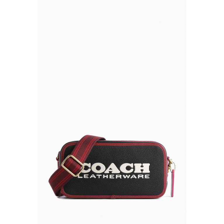 Coach - Kia Camera Bag in Pebbled Leather Black