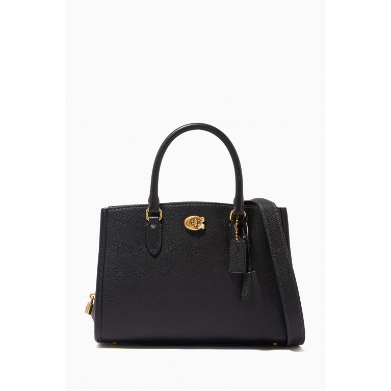 Coach - Brooke Carryall Bag in Pebbled Leather Black