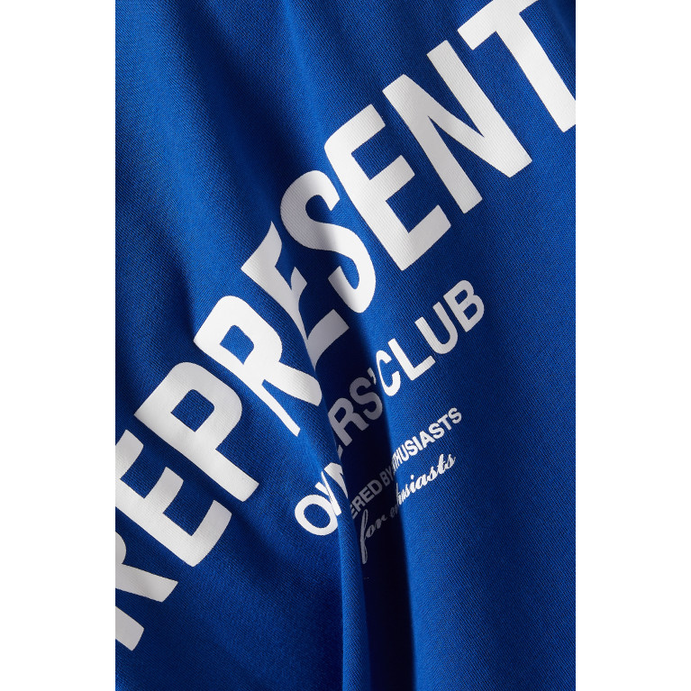 Represent - Owners Club T-shirt in Cotton Jersey Blue