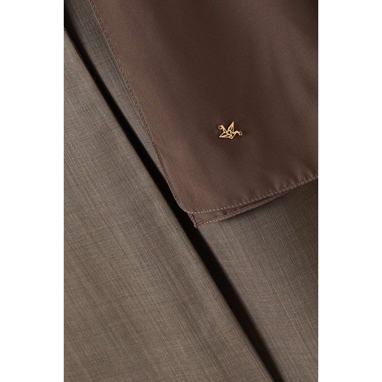 CHI-KA - Long Sleeve Jacket Abaya
