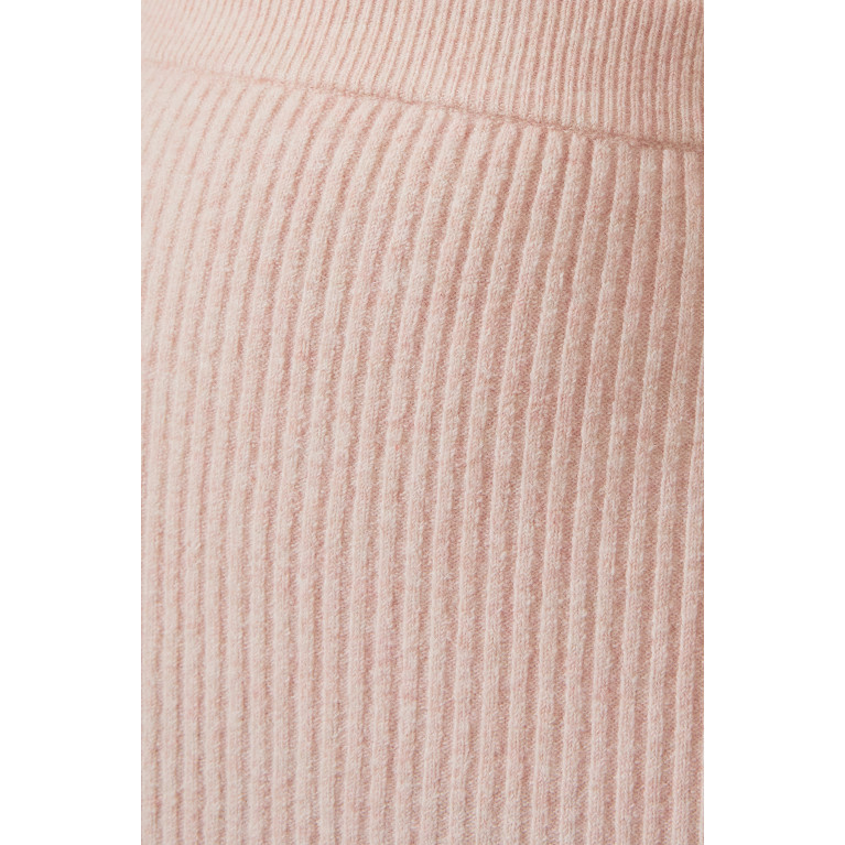 Maje - 122 Jandana Midi Skirt in Rib-knit