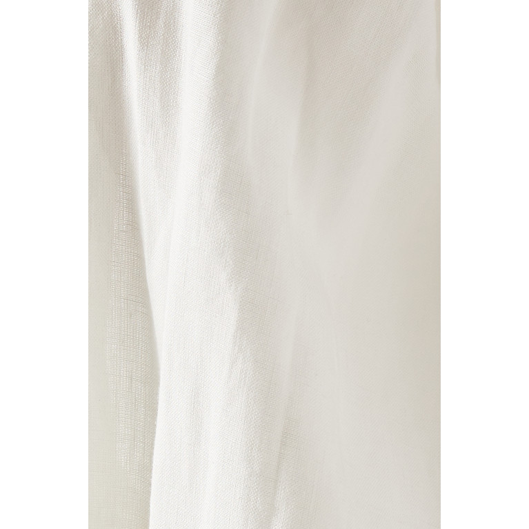 PIECE OF WHITE - Kendra Mini Dress in Linen