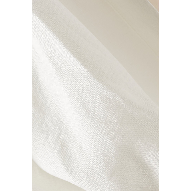 PIECE OF WHITE - Galilea Mini Dress in Linen