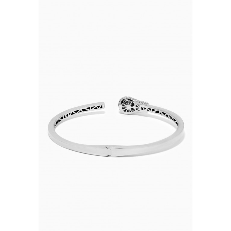 Jacob & Co. - Match Cuff Bangle in 18kt White Gold