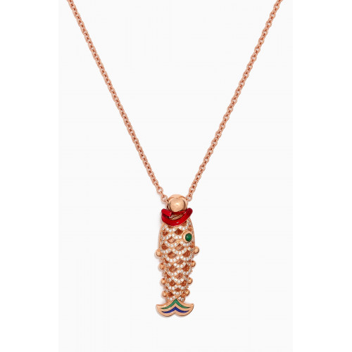 Jacob & Co. - Lucky You Necklace in 18kt Rose Gold