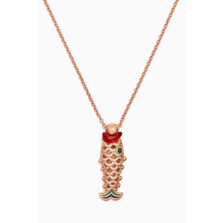 Jacob & Co. - Lucky You Necklace in 18kt Rose Gold