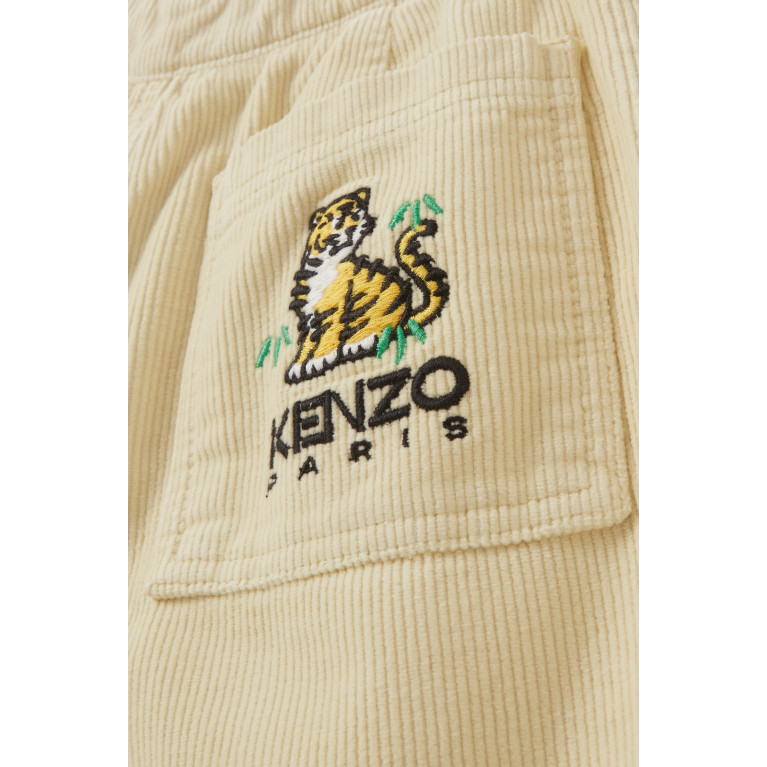 KENZO KIDS - Corduroy Pants in Cotton