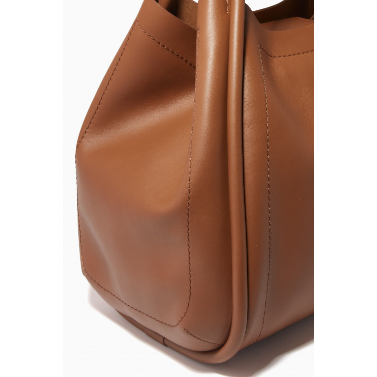 Max Mara - Large Marinm Tote Bag in Leather