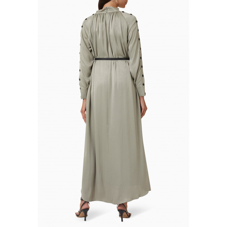 BAQA - Button Belted Dress