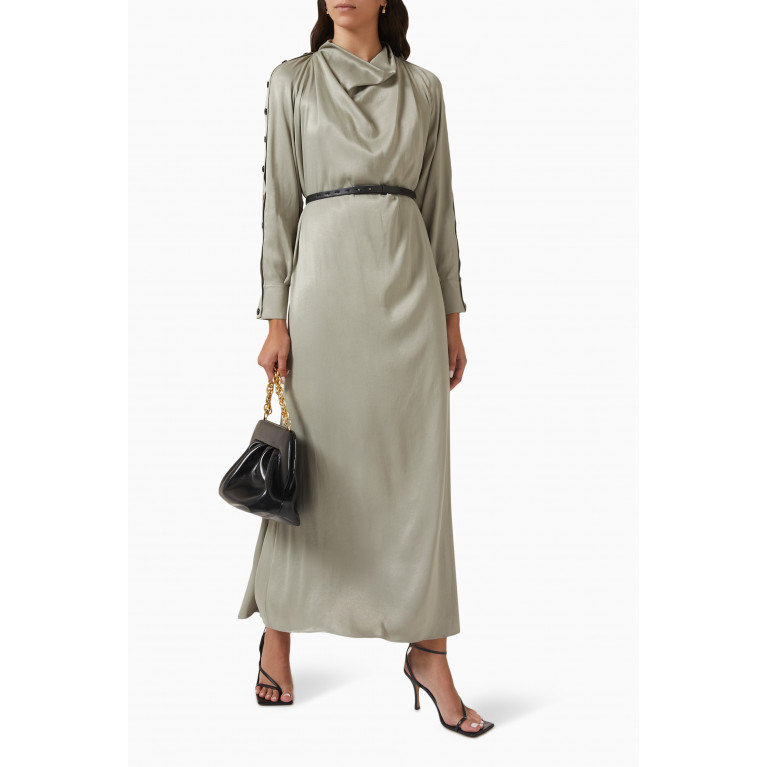BAQA - Button Belted Dress