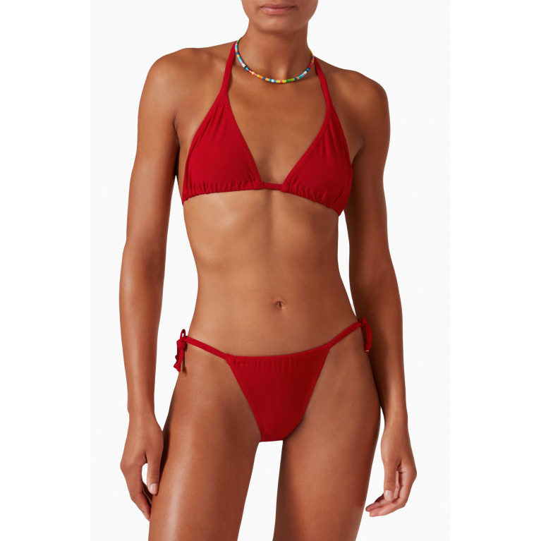Norma Kamali - String Bikini Top in Lycra Blend