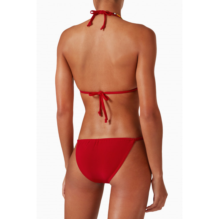 Norma Kamali - String Bikini Bottoms in Lycra Blend