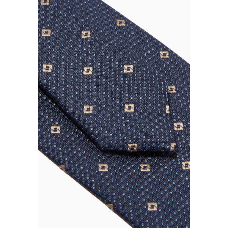 Eton - Geometric Tie in Silk