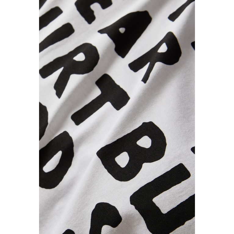 Maison Margiela - Text-print T-shirt in Cotton-jersey