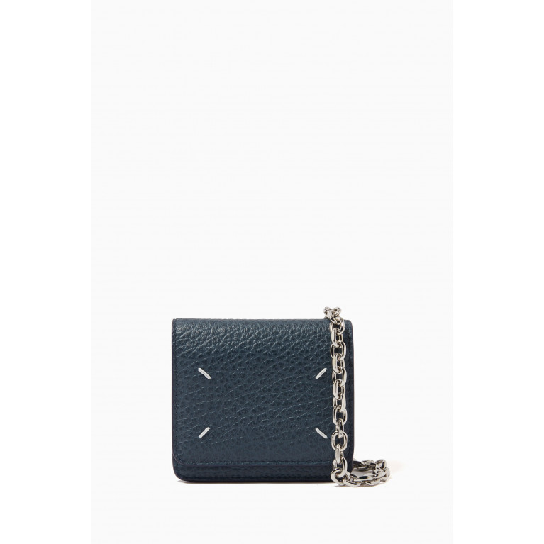 Maison Margiela - Four Stitch Chain Wallet in Leather