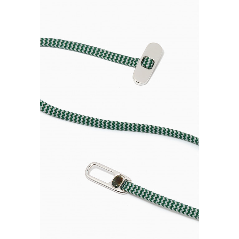 Miansai - Rope Bracelet in Sterling Silver