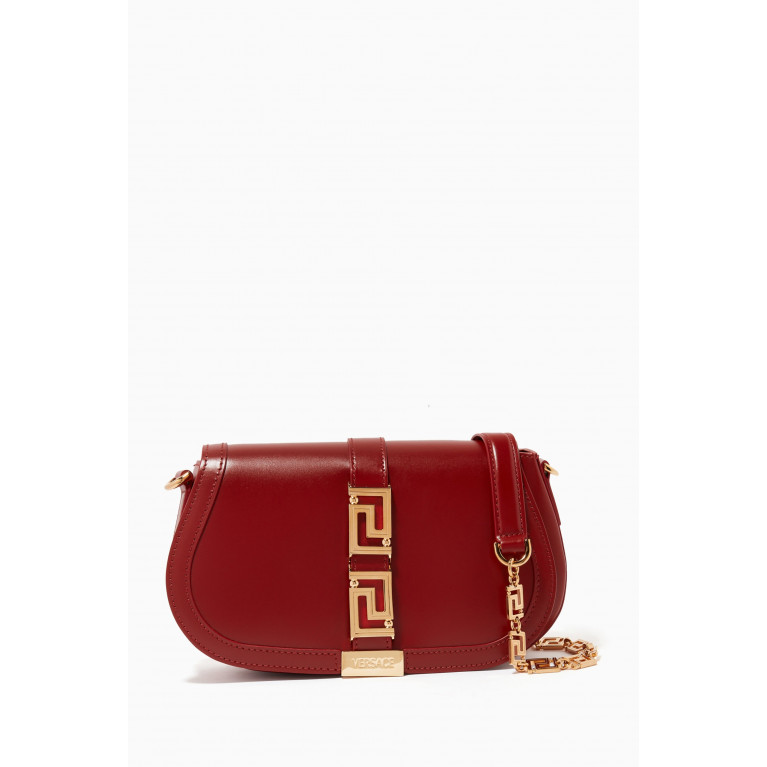 Versace - Greca Goddess Shoulder Bag in Leather