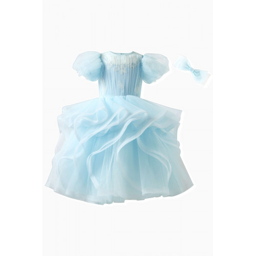Lėlytė - Petals Dress in Lace Blue