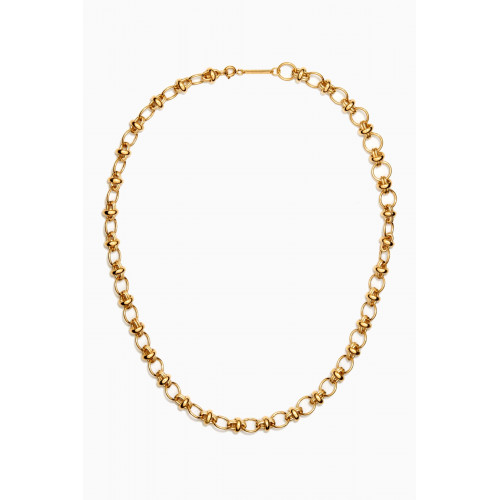 PDPAOLA - Meraki Chain Necklace in 18kt Gold-plated Sterling Silver