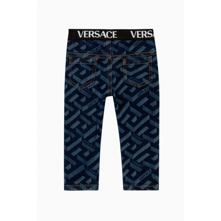 Versace - La Greca Jeans in Cotton Denim