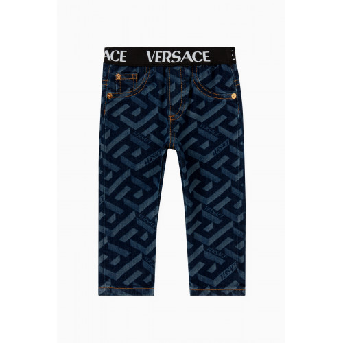 Versace - La Greca Jeans in Cotton Denim
