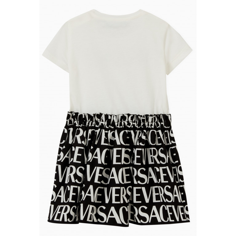 Versace - Logo T-shirt Dress in Cotton