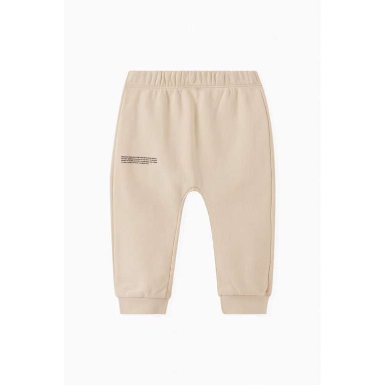 Pangaia - Baby 365 Track Pants in Organic Cotton Neutral