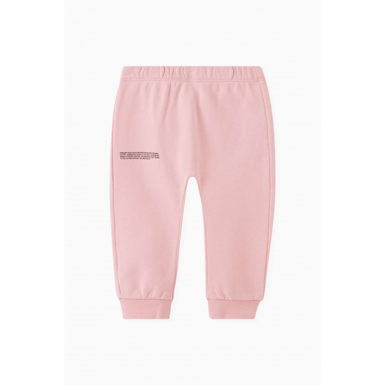 Pangaia - Baby 365 Track Pants in Organic Cotton Pink
