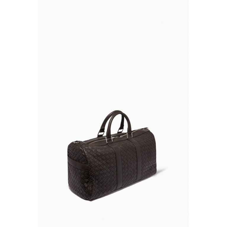 Bottega Veneta - Medium Classic Duffle Bag in Intrecciato Leather