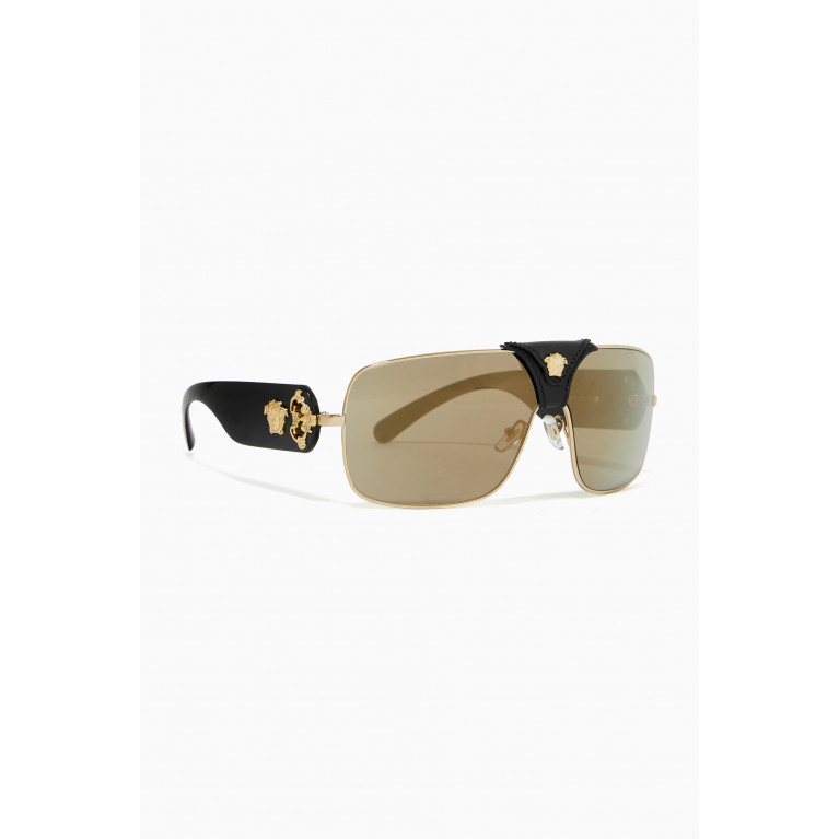 Versace - Baroque Sunglasses in Acetate & Metal