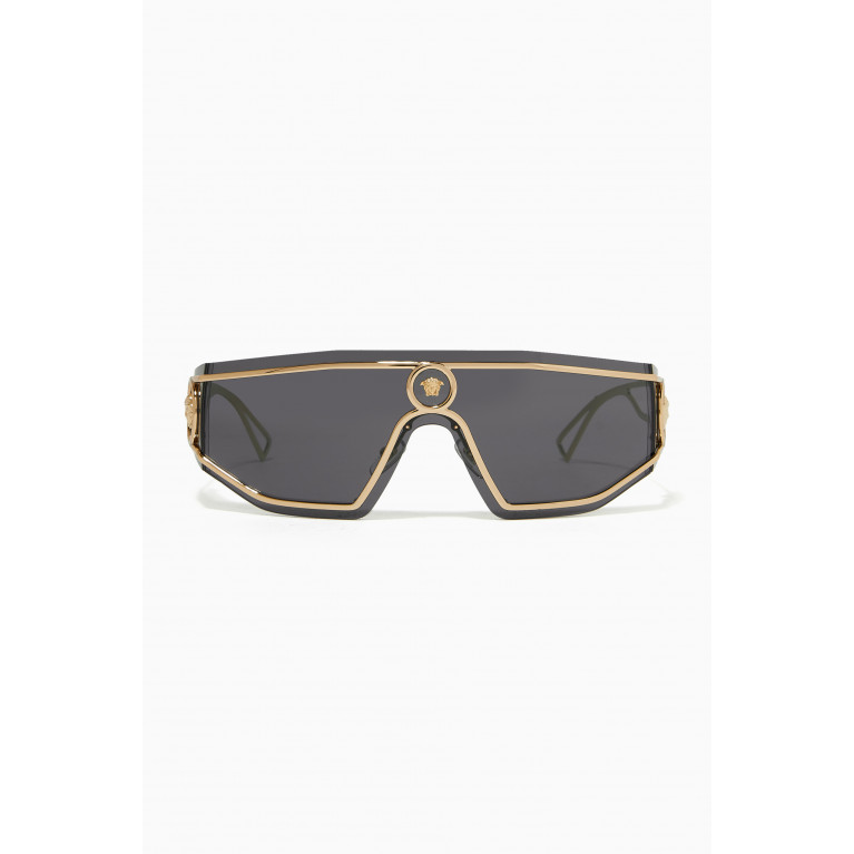 Versace - Medusa Sunglasses in Metal