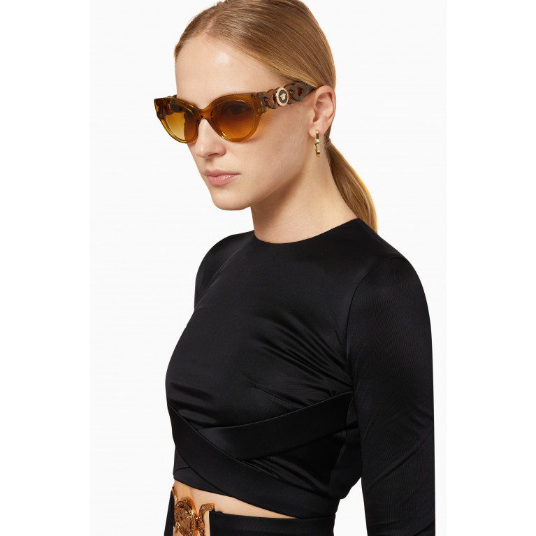 Versace - Medusa Chain Sunglasses