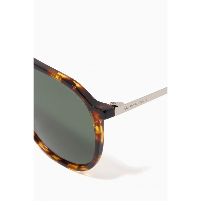 Roderer - Thomas Superleggera Polarized Sunglasses in Acetate Green