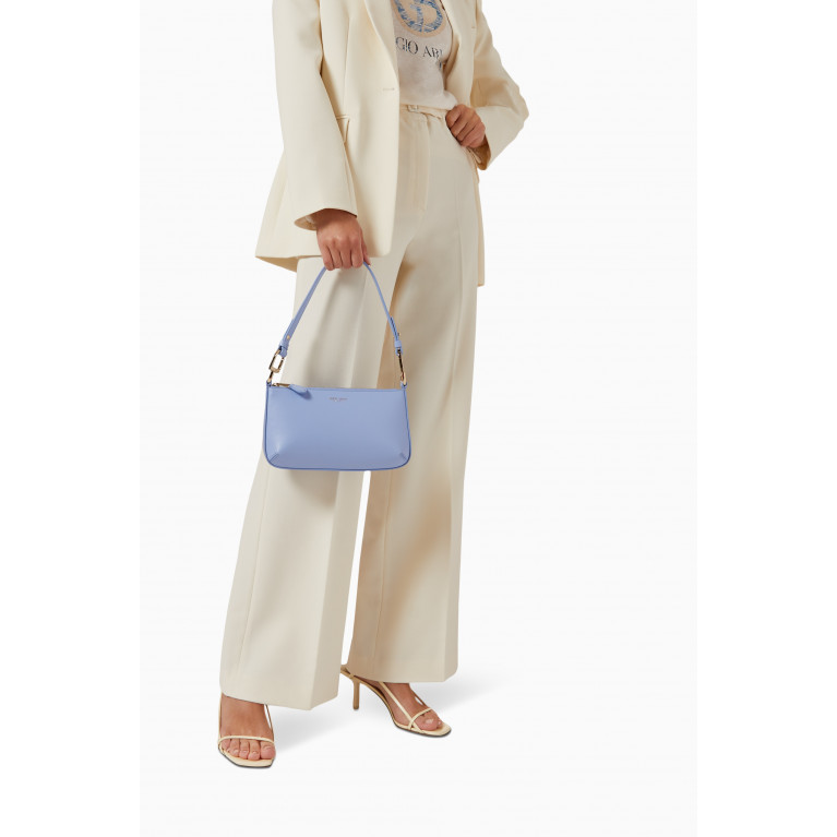 Giorgio Armani - Medium La Prima Shoulder Bag in Palmellato Leather