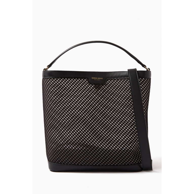 Giorgio Armani - Medium Top Handle Bag in Mesh